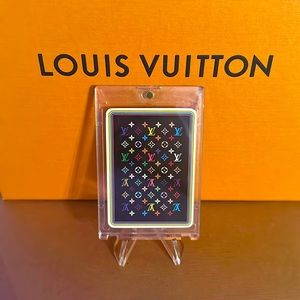 Louis Vuitton Murakami Playing Card ACE of SPADES ♠️ with digital copy of COA
